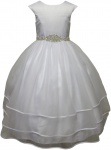 GIRLS COMMUNION DRESSES (0515736) WHITE